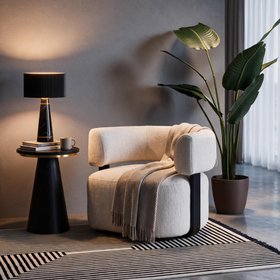Pax Accent Chair - Light Taupe