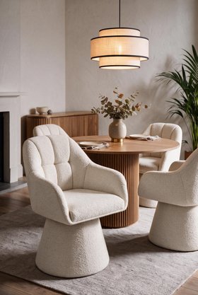 Orbit Dining Chair - Oatmeal