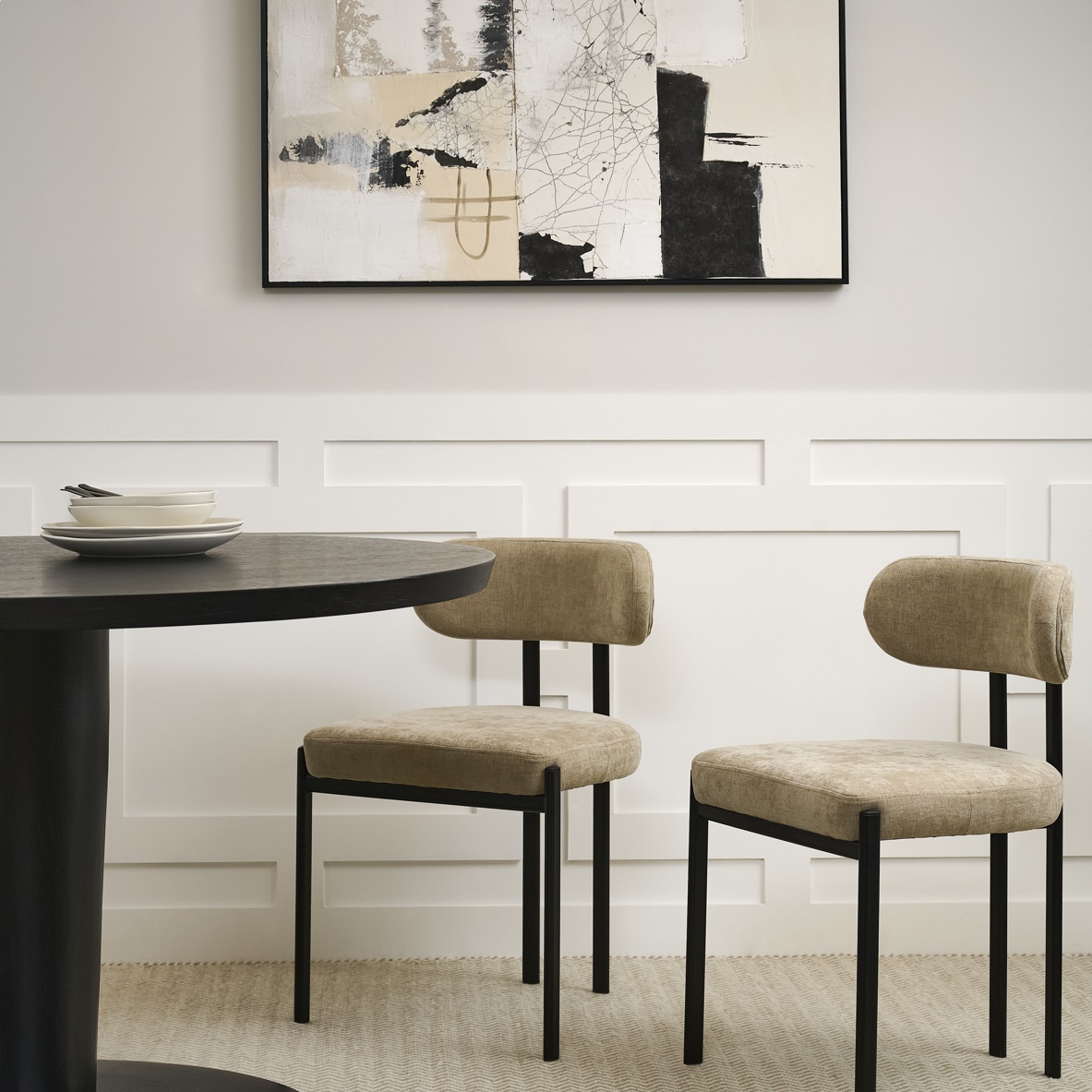 Pair of Sen Dining Chairs – Sable