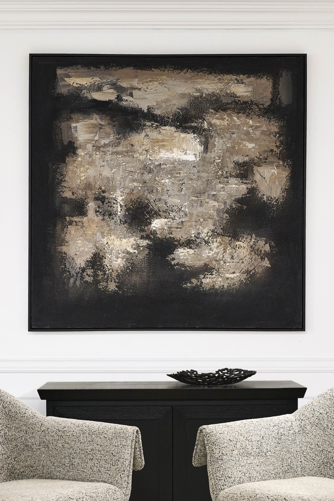 Nocturne - Hand-Painted Wall Art