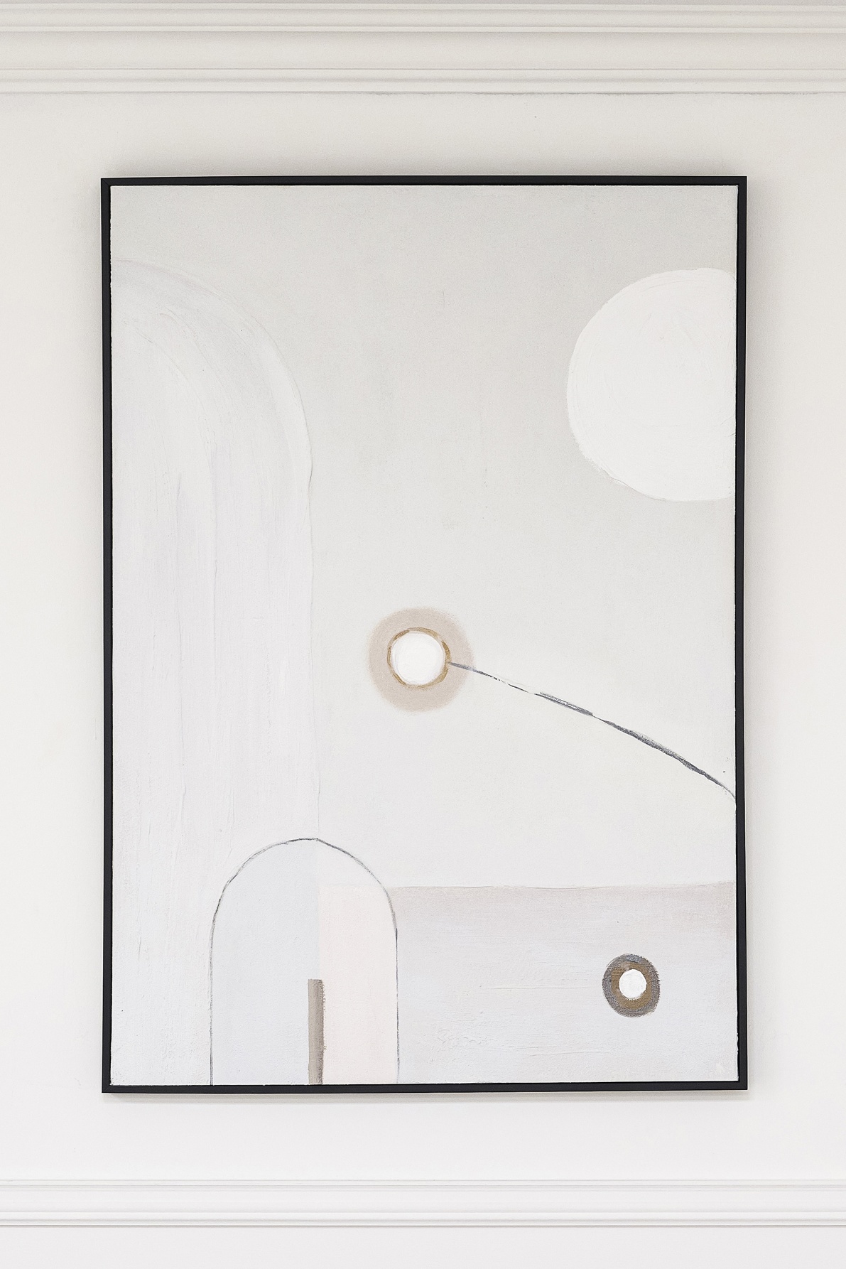 Muted Duet Two - Hand-Painted Wall Art