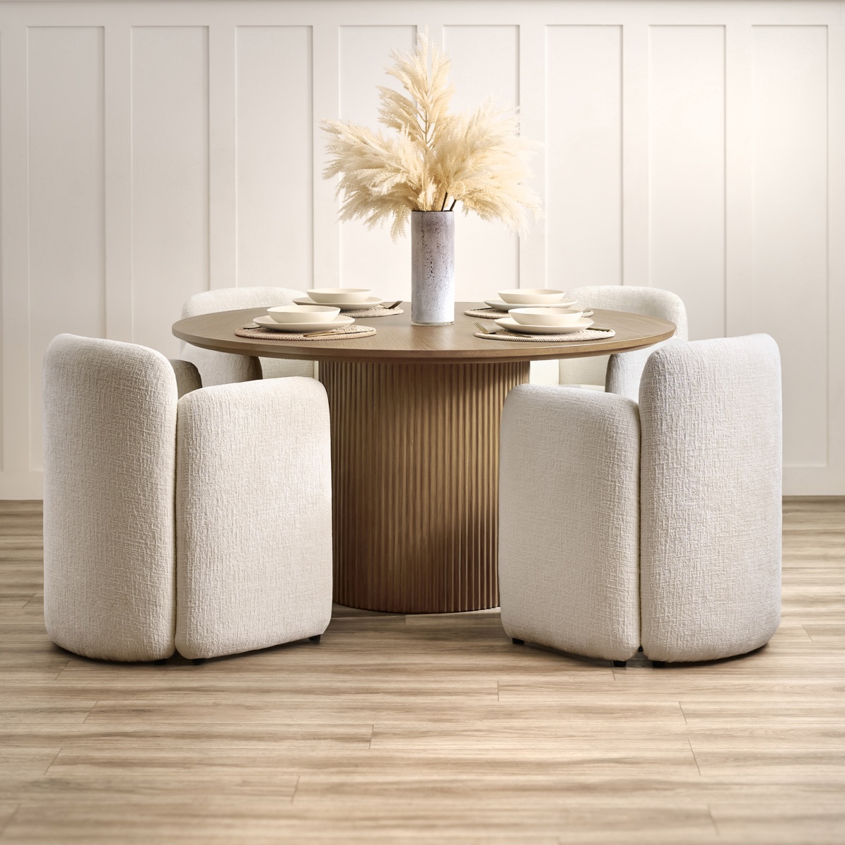 Ophelia Chestnut Circular Dining Table
