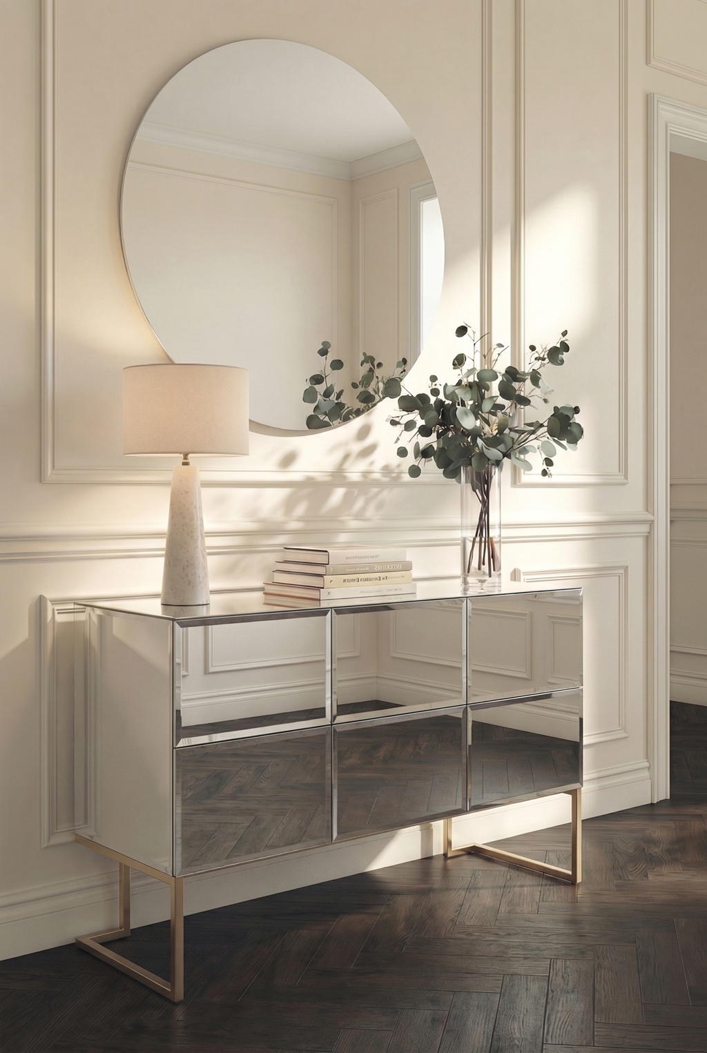 Lorenzo Mirrored Chest of Drawers