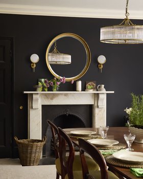 Firefly Wall Light, Smaller Feathers Mirror, Athena Chandelier & Luxe Lamp