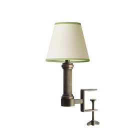 Bronte Rechargeable Bookshelf Light In Bronze with Card Shade