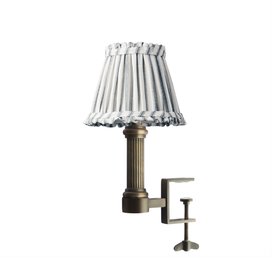Bronte Rechargeable Bookshelf Light In Bronze with Bloomer Shade