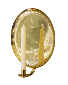 Bellamy candle holder in brass