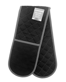 Double Oven Glove Black One Size