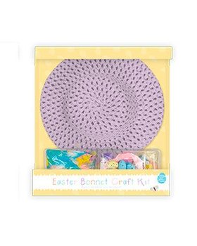 Easter Bonnet Craft Kit For Kids Purple