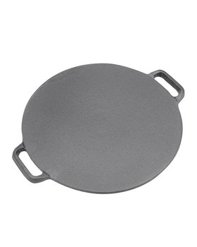 Warmiehomy Cast Iron Griddle Pan  Non-Stick 32cm
