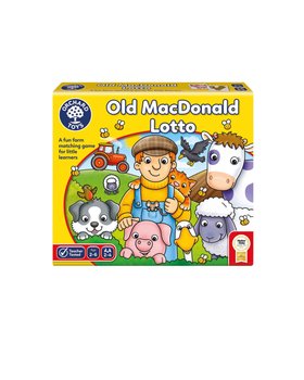 Kids Old MacDonald Lotto Card Game Age 2+