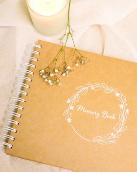 Memory Book 75 Pages Hard Back