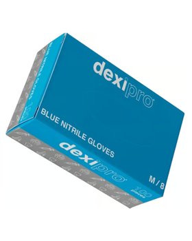 Dexipro Blue Nitrile Disposable Gloves 1000 Pack