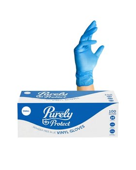 Blake & White Blue Nitrile Disposable Gloves 1000 Pack XL