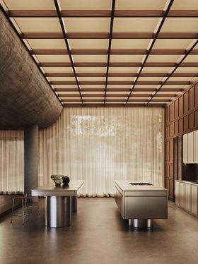 Boiserie Atlante e isola Virtus