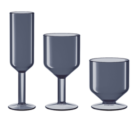 THE GOOD TIMES BICCHIERI GRIGIO BIGIO