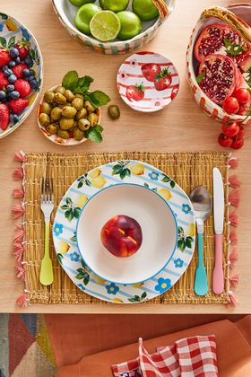 Fruitti Bloom Lemon Plate