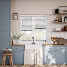 Stick2Go Atelier Brushed Titanium Venetian Blind