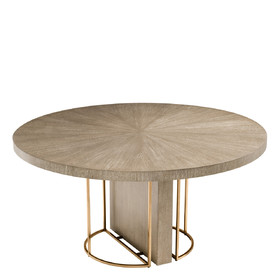 Eichholtz Remington Dining Table Cliff Round Dining Table | InDesign Ltd