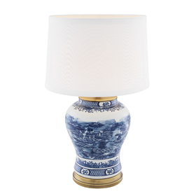 Eichholtz Blue Chinese Table Lamp
