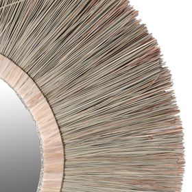 Island Wicker Mirror 