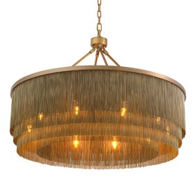 Tissot Chandelier - Antique Brass - Large