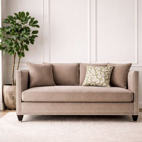 Hatfield 3 Seater Sofa - Silver Studs