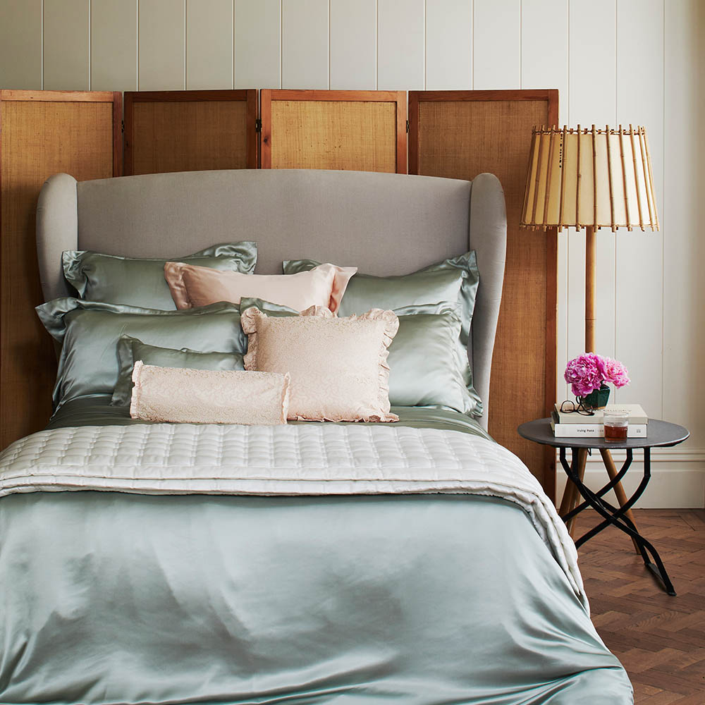 Sage Silk Flat Sheet