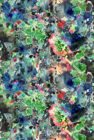 Kaleido Splatt Allover Superwide Wallpaper in  Original