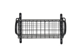 Garden Trading Wirework Basket Shelf Small in Black   
