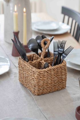 Garden Trading Brading Cutlery Holder - Sea Grass   - Christmas