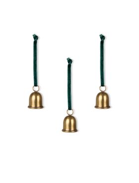 Cromwell Christmas Bells Set of 3 Antique Brass