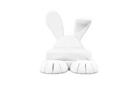 Pantone Color of the Year 2026 | Mr. Bunny bed in cloud dancer tones