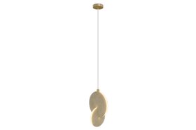 Suspension Lamps | Nova II suspension lamp in neutral and gold tones