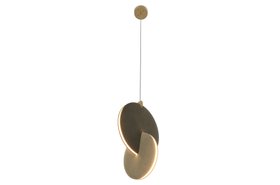 Suspension Lamps | Nova II suspension lamp in dark and gold tones