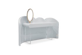 Dressing Tables | Cloud Vanity Console in sage grey tones
