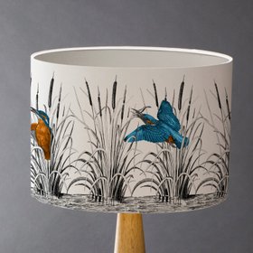 Kingfishers Lampshade