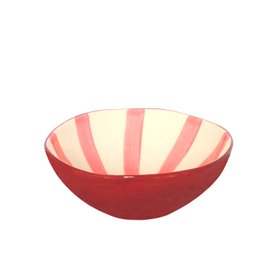 Keramik Bowl Ø17cm Candy Stripes "Desert"
