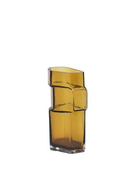 Muro Vase H23 Recycled Amber