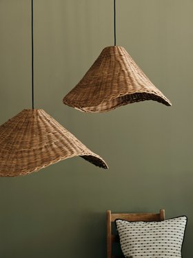 Nori Small Rattan Shade