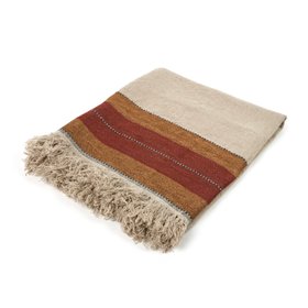 Hillside Belgian Linen Throw