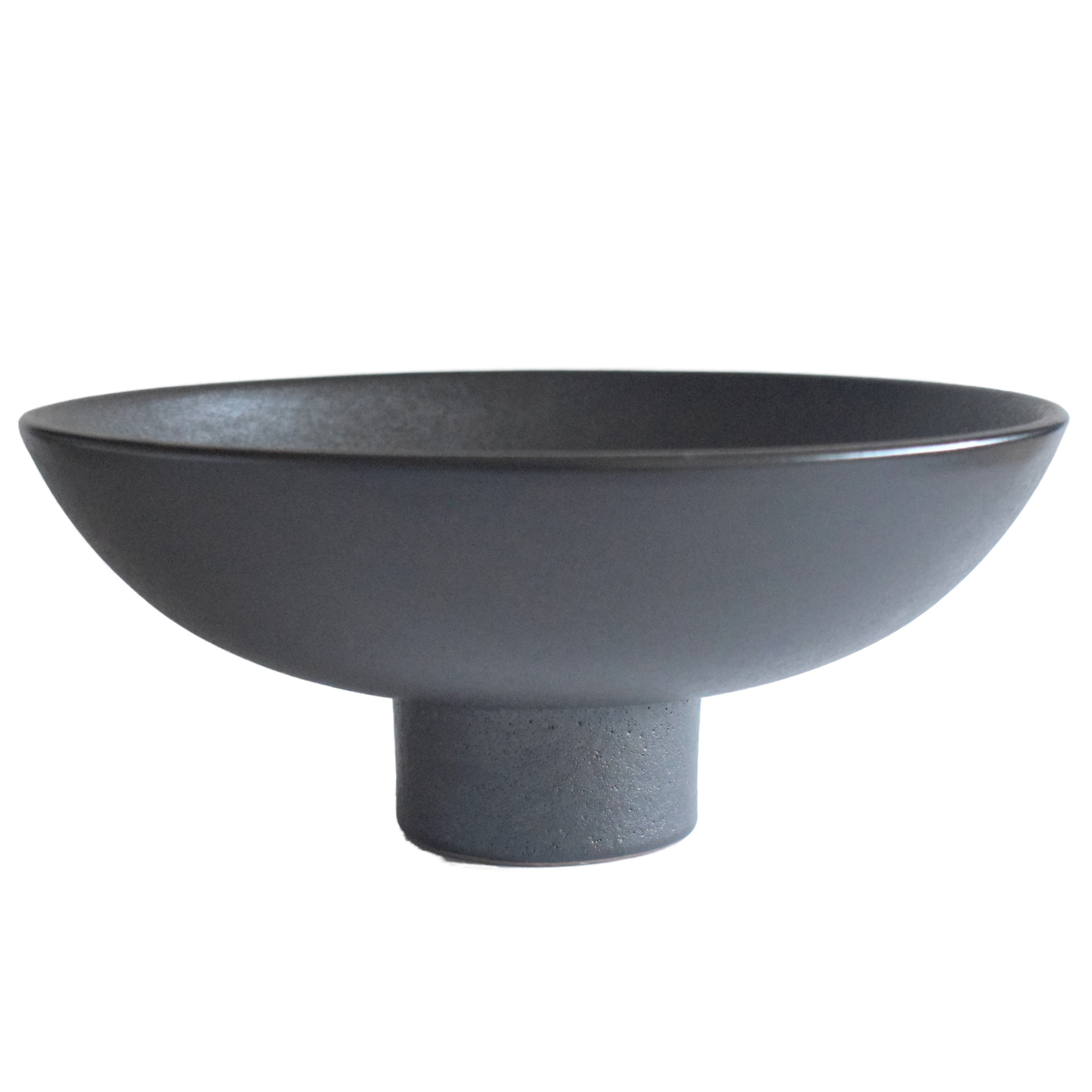 Oleiros Small Footed Bowl Black