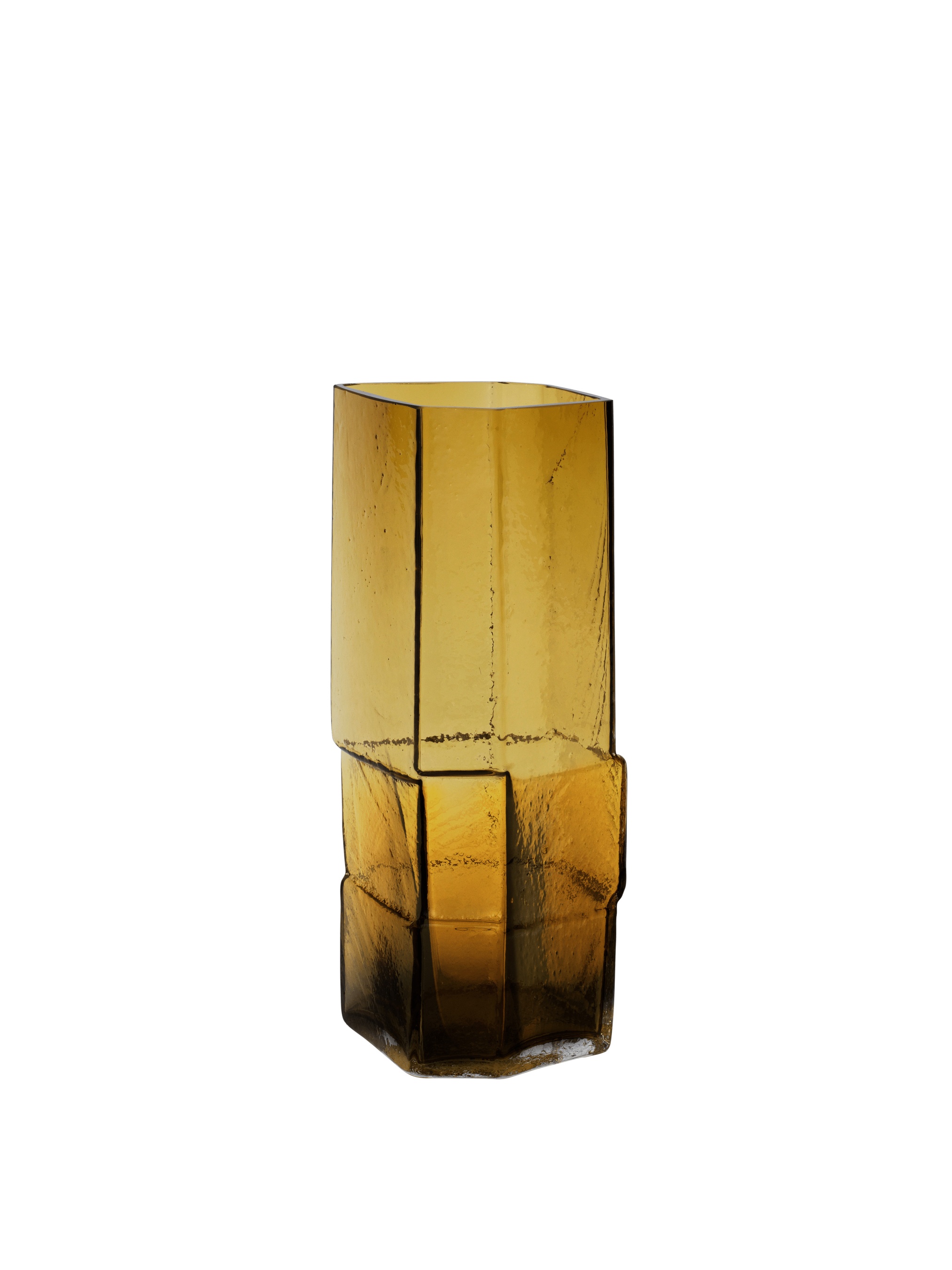 Muro Vase H30 Recycled Amber