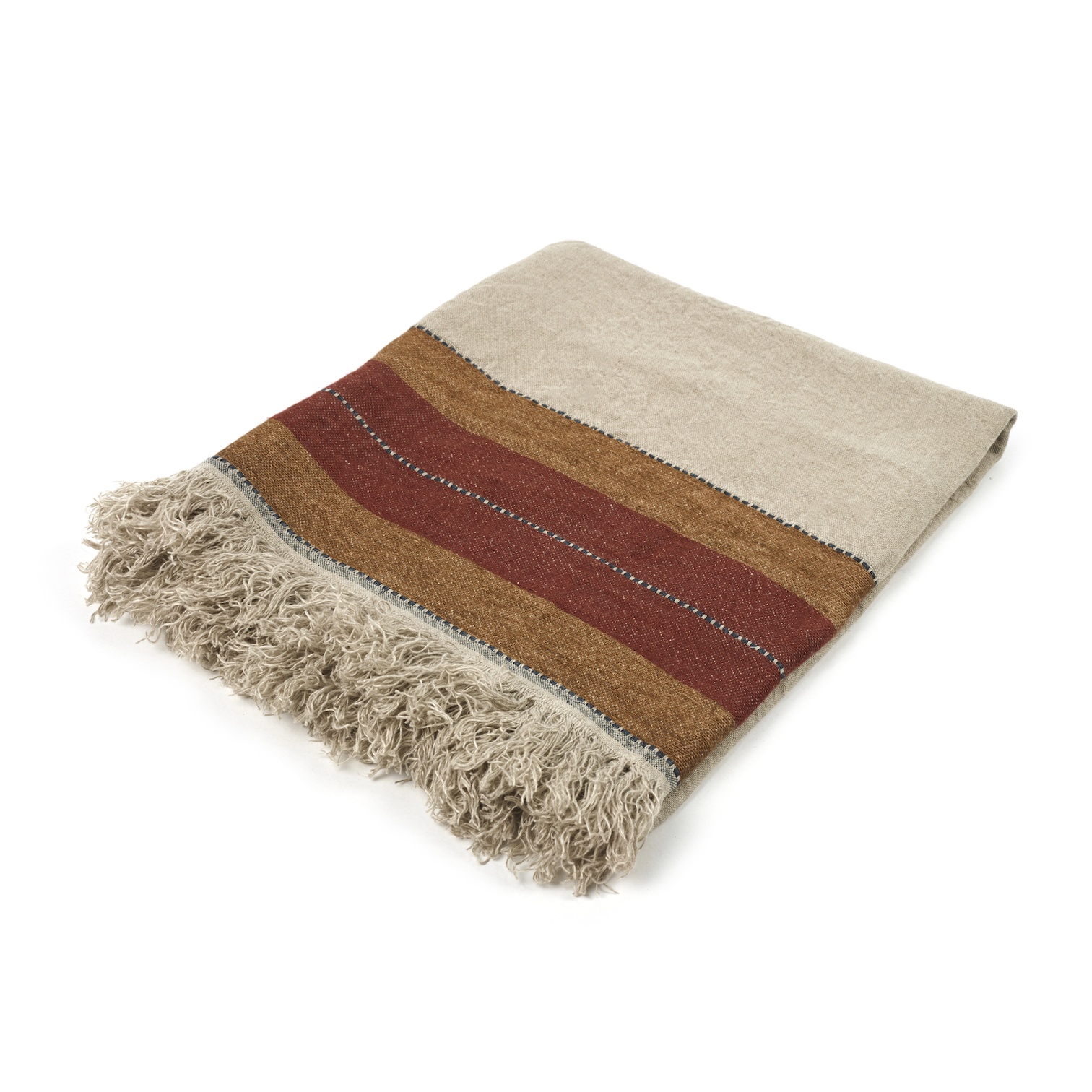 Hillside Belgian Linen Throw