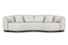 Pantone Color of the Year 2026 | Crème sofa in cloud dancer tones