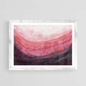Pink Serenity Framed Fine Art Print