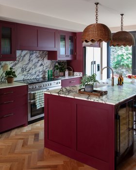 Higham Furniture - Tunbridge Wells - Painted Shaker Kitchen