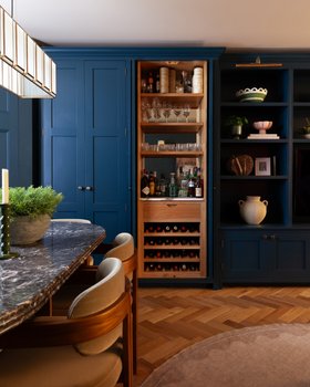 Higham Furniture - Tunbridge Wells - Home Bar With Pocket Doors
