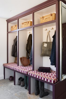 Higham Furniture - Petersfield - Painted Shaker Boot Room