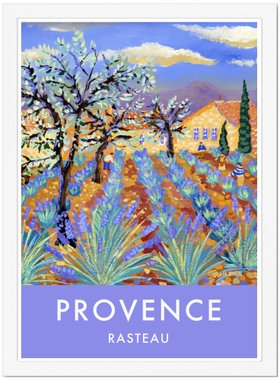 Framed Provence Poster